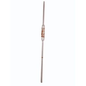 Micropipette à volume fixe en verre borosilicate MAYALAB pour application chimique avec échelle graduée - Product Image 3