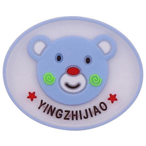 Parches de Goma de PVC al por Mayor, Etiqueta en Relieve 3D Ecológica, Logotipo Personalizado, Impermeable, Insignia Suave, Duradera, Lavable, Corazón, Alfabeto - Product Image 4