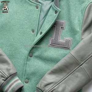 Chaquetas Bordadas Personalizadas para Hombre, Material de Algodón, Costuras Duraderas, Corte Moderno para Moda Casual de Fin de Semana - Product Image 5