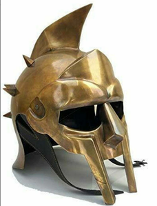 Casque Romain Armure Romaine Maximus Casque Cosplay Grec Sparte Ancien Romain Corinthien Acier - Product Image 2
