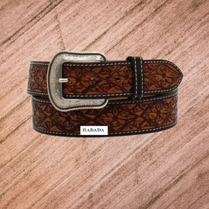 Cinturón de cuero genuino occidental de la más alta calidad con diseño de herramientas talladas a mano Fabricante y mayorista Rabada - Product Image 4