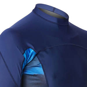 Dernière conception pas cher prix hommes Rash Guards couleur unie respirant léger Rash Guards pour la vente en ligne - Product Image 5