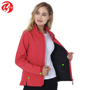 Vente en gros de vêtements pour femmes veste Softshell pour l'extérieur coupe-vent imperméable et respirant veste Softshell pour femmes à la mode - Product Image 5
