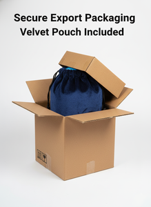 Urna Funeraria para Adultos Estilo Europeo Color Azul Cielo con Diseño de Girasol, Acabado Pulido, Metal/Aluminio Ecológico, Hecho a Mano en India - Product Image 3