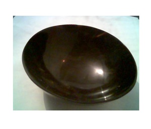 Bols à soupe de mariage classiques écologiques en corne, élégants et durables, pièces de service pour les occasions spéciales, look moderne - Product Image 1