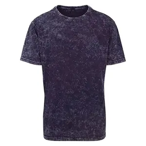 Herren kurzärmelige Acid-Wash-T-Shirts neues Design Herren-Polo-Shirts Acid-Wash-T-Shirts Herrenbekleidung made in Pakistan