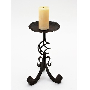 Table d'appoint en fer forgé personnalisée, design multifonctionnel écologique, style vintage, finition noire pour la maison, l'hôtel, les outils - Product Image 4