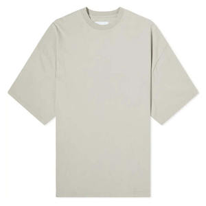 Camiseta extragrande de manga corta regular para mujer más vendida, venta al por mayor, cuello redondo, precio competitivo liso, camisetas extragrandes para mujer - Product Image 5