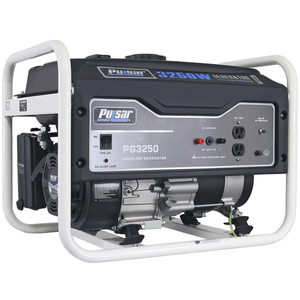 เครื่องกำเนิดไฟฟ้าเบนซินแบบพกพา Pulsar Standard Series PG3250 - สตาร์ทอัตโนมัติ จ่ายไฟ AC/DC เครื่องยนต์ระบายความร้อนด้วยอากาศ - Product Image 1