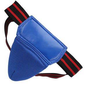 ปลอกป้องกันขาหนีบสำหรับกีฬามวย MMA การฝึกศิลปะการต่อสู้นีโอพรีนออกแบบโลโก้ได้ตามต้องการ - Product Image 3