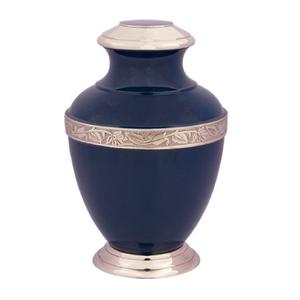 Urnas de cremación para adultos de latón de alta calidad con banda de grabado, urnas funerarias de Metal con acabado de oro negro y Peltre para cenizas humanas - Product Image 5