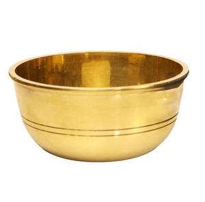 Cuenco de latón de nuevo diseño para el hogar, restaurante, cena, cuenco para servir, tamaño personalizado, producto sólido, cuenco decorativo hecho a mano de latón - Product Image 1