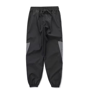 Waterproof Safety High <b>Elastic</b> Casual Canvas Rain Pant Custom Color Windproof for Adult Men's High Waist Washed - Product Image 3