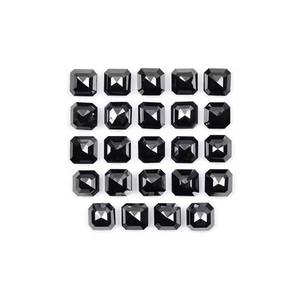 Diamants en vrac naturels taillés en émeraude noire Finition améliorée Parfait pour la fabrication de bijoux Bagues de fiançailles et pendentifs - Product Image 5