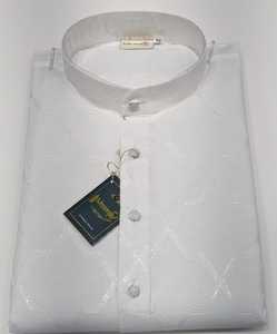 À la mode indien pur blanc Kurta pyjama ensemble hommes mariages musulman ethnique traditionnel Islam vêtements traditionnel Sherwani Achkan - Product Image 3