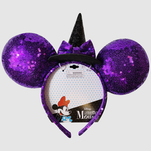 H.E.R ACCESSORIES Bandeau de costume avec oreilles de Minnie Mouse sous licence Disney, design personnalisé, cadeau mignon pour enfants, fabriqué aux États-Unis - Product Image 1