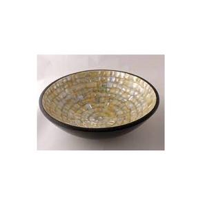 Cuenco de nácar hecho a mano para frutas o ensaladas, cuenco para fregona de la mejor calidad, fabricado en India - Product Image 6