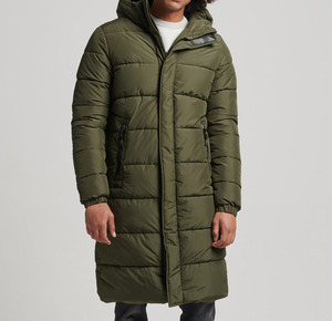 Veste matelassée d'hiver Offre Spéciale pour hommes bouffante à capuche solide à logo personnalisé avec revêtement coupe-vent nouveau style motif camouflage - Product Image 4