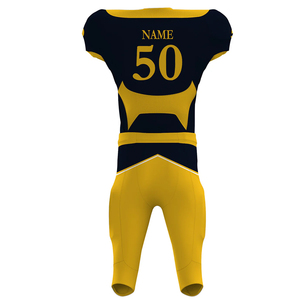 Uniforme de football américain de haute qualité respirant en gros, fabriqué au Pakistan, uniforme de football américain sportif - Product Image 2