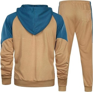 Custom Logo Printed Design Streetwear <b>Tracksuit</b> Unisex High Quality Breathable Eco-Friendly Distressed French Terry 100% Cotton - Product Image 2