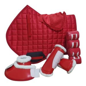 Juego de 4 Almohadillas Personalizables para Silla de Montar, Cómodas para Montar a Caballo, con Forro de Tela Brillante, Suministros Ecuestres Duraderos - Product Image 3