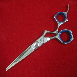 Professional Stainless Steel <b>Barber</b> Scissors Mirror Finish <b>Blade</b> Long Handle Beauty Tool Sharp Tip Adjustable Screw for - Product Image 3