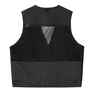 Prix de gros Gilet cargo multi-poches pour homme pour le camping la randonnée Gilet respirant sans manches multi-poches personnalisé - Product Image 2