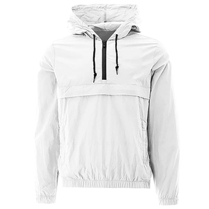 OEM al por mayor 100% anorak de nailon con diseños de moda impermeable a prueba de viento personalizado Anorak chaqueta cortavientos para hombres y mujeres - Product Image 6
