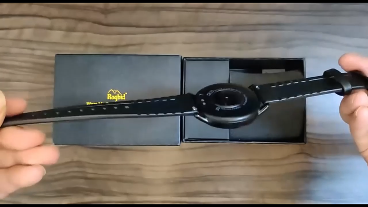 Rogbid GT Smart Watches 260mAh Men Smartwatch Heart Rate Tracker Fitness  Tracker IP 68 Waterproof Clock for IOS Android Xiaomi