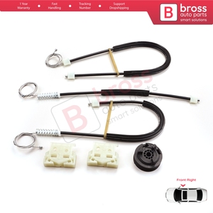 Kit de réparation de lève-vitre BWR905, porte droite, pour 3 Crossback SA SB 2009 et après, 3 portes HB Cabriolet 9222FV - Product Image 2