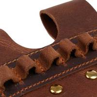 Sacoche à flèches en cuir de luxe avec sangle réglable, respirante et à séchage rapide, tailles personnalisées pour un confort ultime