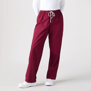 Haute qualité unisexe extensible tricoté soins infirmiers Scrubs hauts tenue médicale professionnelle médecins opticiens pantalon pantalon - Product Image 1