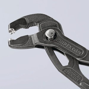 KNIPEX Pince à collier de serrage gris avec tête atraînementée et revêtement plastique, longueur totale 180 mm, Couteaux et outils - Product Image 3