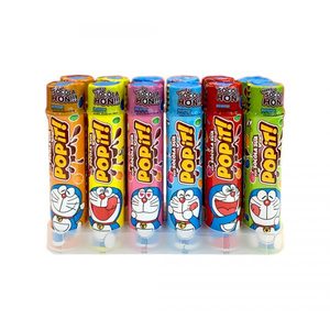Doraemon Tube Sweet Chocolate Popit Confectionery Bonbons colorés en fèves de chocolat pour enfants Bonbons croustillants - Product Image 2