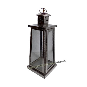 Nouveauté : Lanternes suspendues carrées en acier et verre, écologiques, faites à la main, design tendance, décoratives pour Noël, pour bougies - Product Image 5