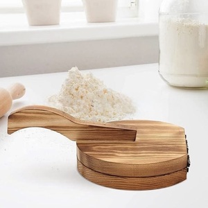 Presse à tortillas en bois naturel, machine à fabriquer des tortillas en gros - Product Image 2