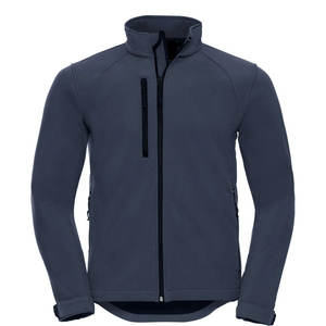 Chaqueta Softshell de Lona para Hombre, Diseño 2026, Color Sólido, Estilo Urbano, Resistente al Viento, Transpirable, Secado Rápido, Ecológica, para Invierno - Product Image 1
