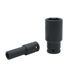 1/2" Deep <b>Impact</b> <b>Socket</b> with Hex Feature Chrome and Insulated Finish for DIY Grading Hand Tool - Product Image 4