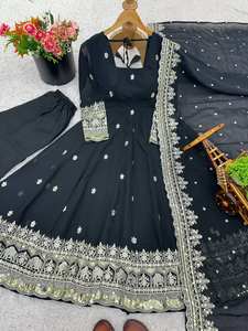 Elegant Traditional Indian Pakistani Anarkali Salwar Kameez <b>Dress</b> Suit for Women Bollywood Ethnic Gown Wholesale Price for Adult - Product Image 5