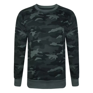 Sudadera de punto holgada con cuello redondo para hombre, precio al por mayor, ropa de calle personalizada con diseño forrado, 100% algodón, precio bajo - Product Image 4