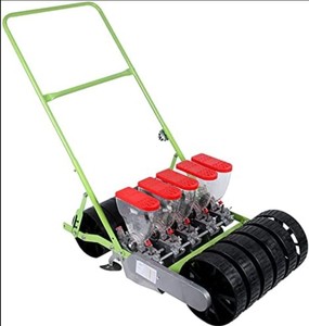 Semoir à maïs agricole avec applicateur d'engrais et espacement réglable - Product Image 1