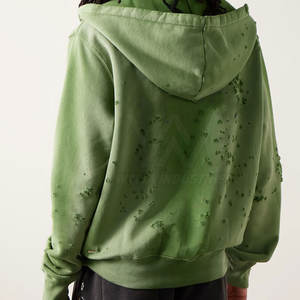 Sweat-shirt décontracté délavé avec un design moderne, coupe confortable, idéal pour la superposition, les voyages, le sport et la mode quotidienne - Product Image 5