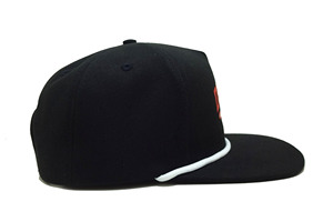 Gorras Snapback con logotipo de impresión personalizado Sombreros con cuerda Gorra de papá de poliéster vintage Proveedor de Vietnam Sombrero de alta calidad - Product Image 5