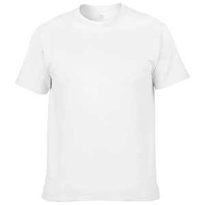 Camisetas de hombre personalizadas tela transpirable algodón suave slim fit manga corta OEM directo de fábrica pedido al por mayor - Product Image 1
