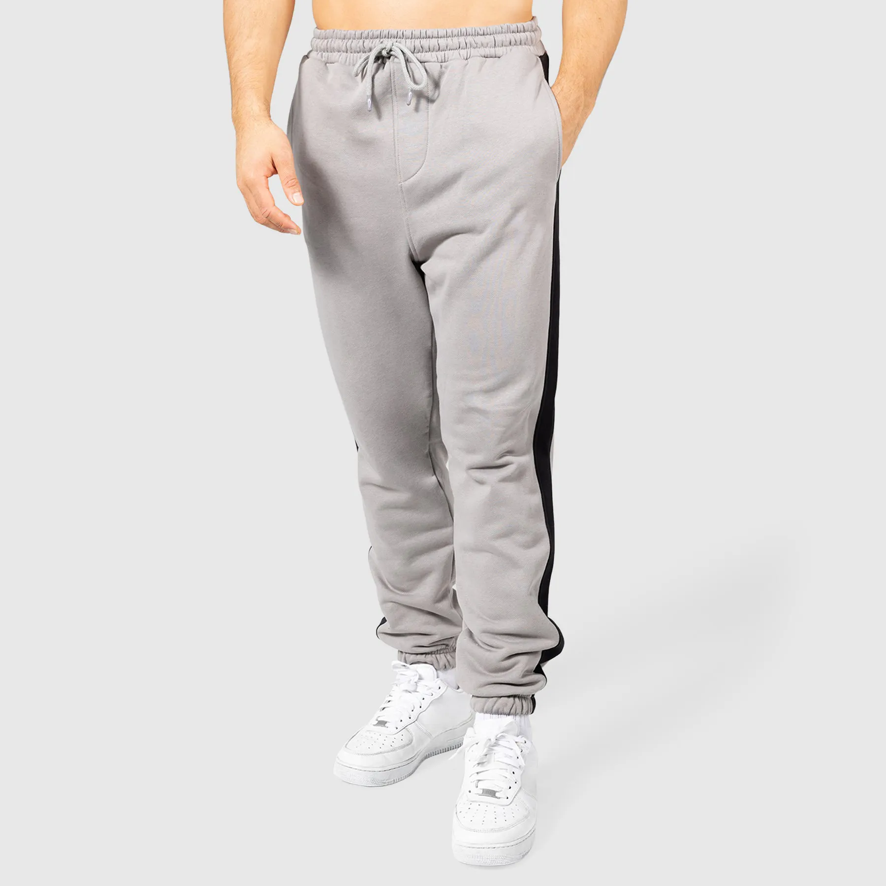 Wholesale High Quality Loose Fit Custom Logo Trousers Street Wear Oversized Sweatpants Men's Jogger Pants