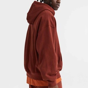 100% coton, basiques vierges, polaire épaisse, poids lourd, coupe classique, impression personnalisée de logo, uni, teinture unie, écologique, hiver, homme - Product Image 3