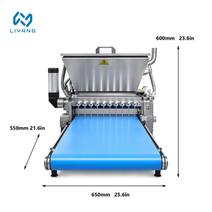 Petite machine de dépose de bonbons de bureau, machine à fabriquer des bonbons gélifiés, machine à déposer les gommes - Product Image 3