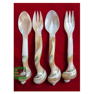 CUILLÈRE À CAVIAR DE PERLE DURABLE COQUILLE NATURELLE DE HAUTE QUALITÉ ÉCOLOGIQUE FAIT À LA MAIN CADEAU PERSONNALISÉ EN GROS - Product Image 1