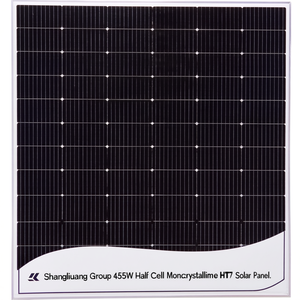 Panneau solaire monocristallin HJT à demi-cellules 455W du Groupe Shuangliang - Product Image 2