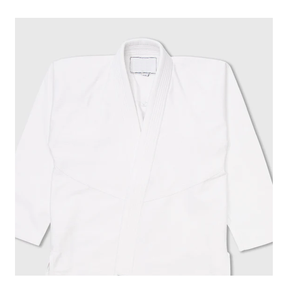 Uniforme blanco liso unisex de artes marciales excelente calidad de impresión nuevo bajo MOQ para la venta - Product Image 1